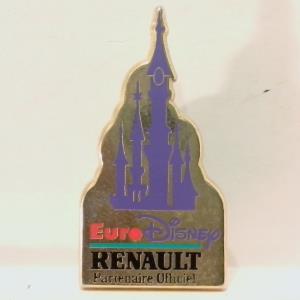 Pin's Euro Disney Resort Partenaire Officiel Renault (01)